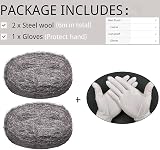 PICK FOR LIFE Steel Wool Mice 2 Pack 0000 Rodent Blocker Coarse Wire Wool Kit view 2