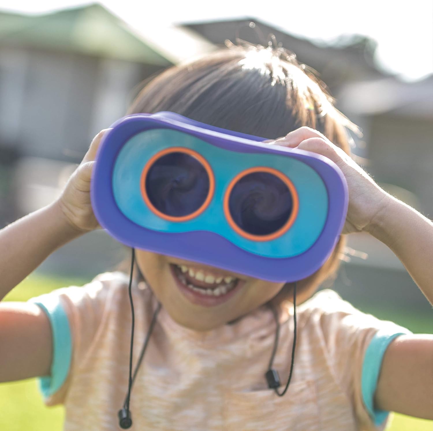 Educational Insights GeoSafari Jr. Kidnoculars, Kids Binoculars, Perfect Outdoor Play for Preschool Science, Ages 3+: Toys & Games