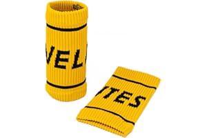 Velites I Mustard Flexible Fabric Wristband I Provides Support and Security for Your Workouts I for a Better Grip on Barbell I Protect Sensitive Skin and get I One Size fits All