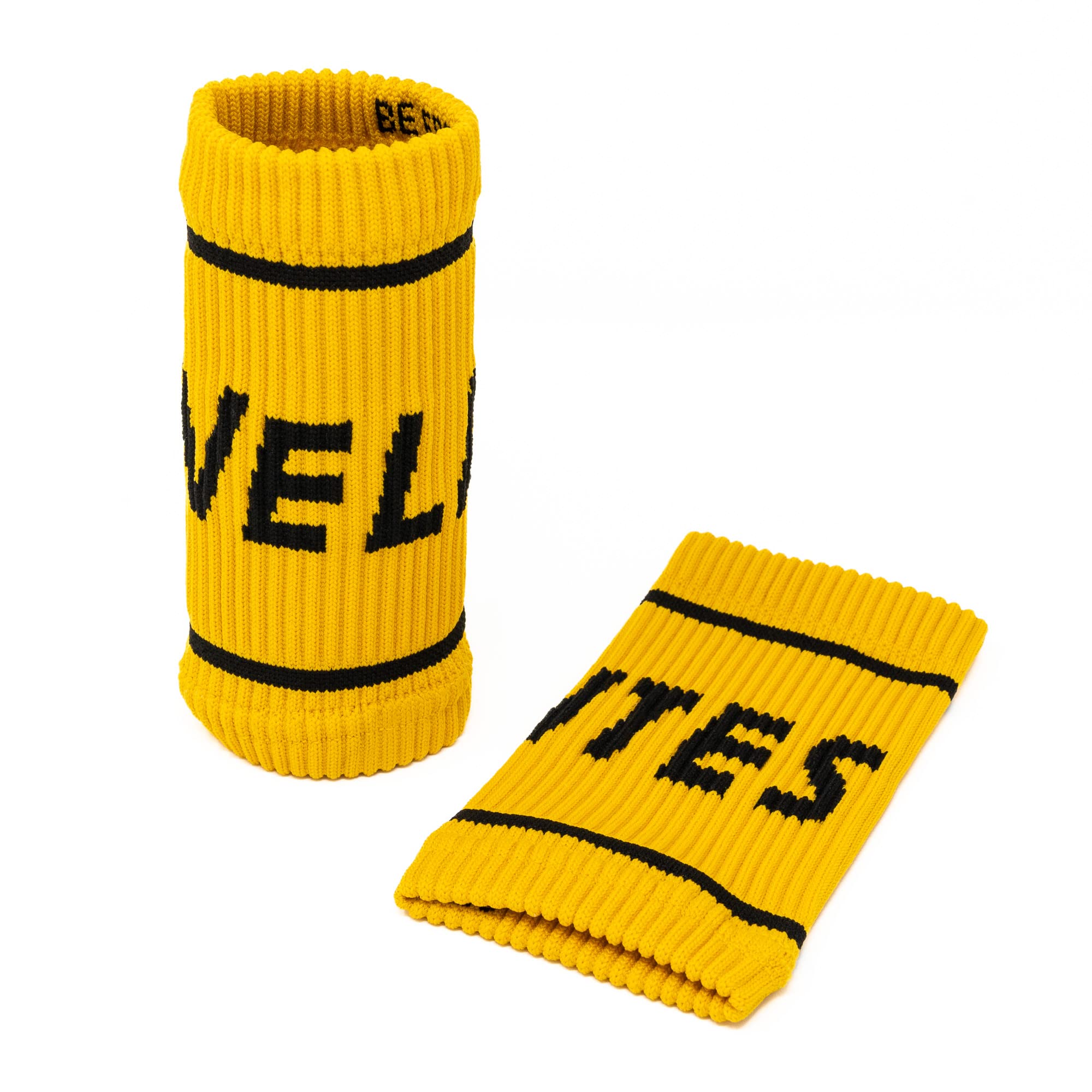 Velites I Flexible Fabric Wrist Band I Provides Support and Security for Your Workouts I Better Grip on Bar I Protect Sensitive Skin and get I One Size fits all (Mustard)