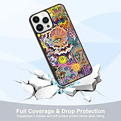 MMYAJT Vintage Trippy Phone Case Fit for iPhone 13