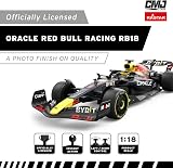 CMJ RC Cars Oracle Red Bull Racing RB18 1:18 2.4GHz Licensed RC Car view 3