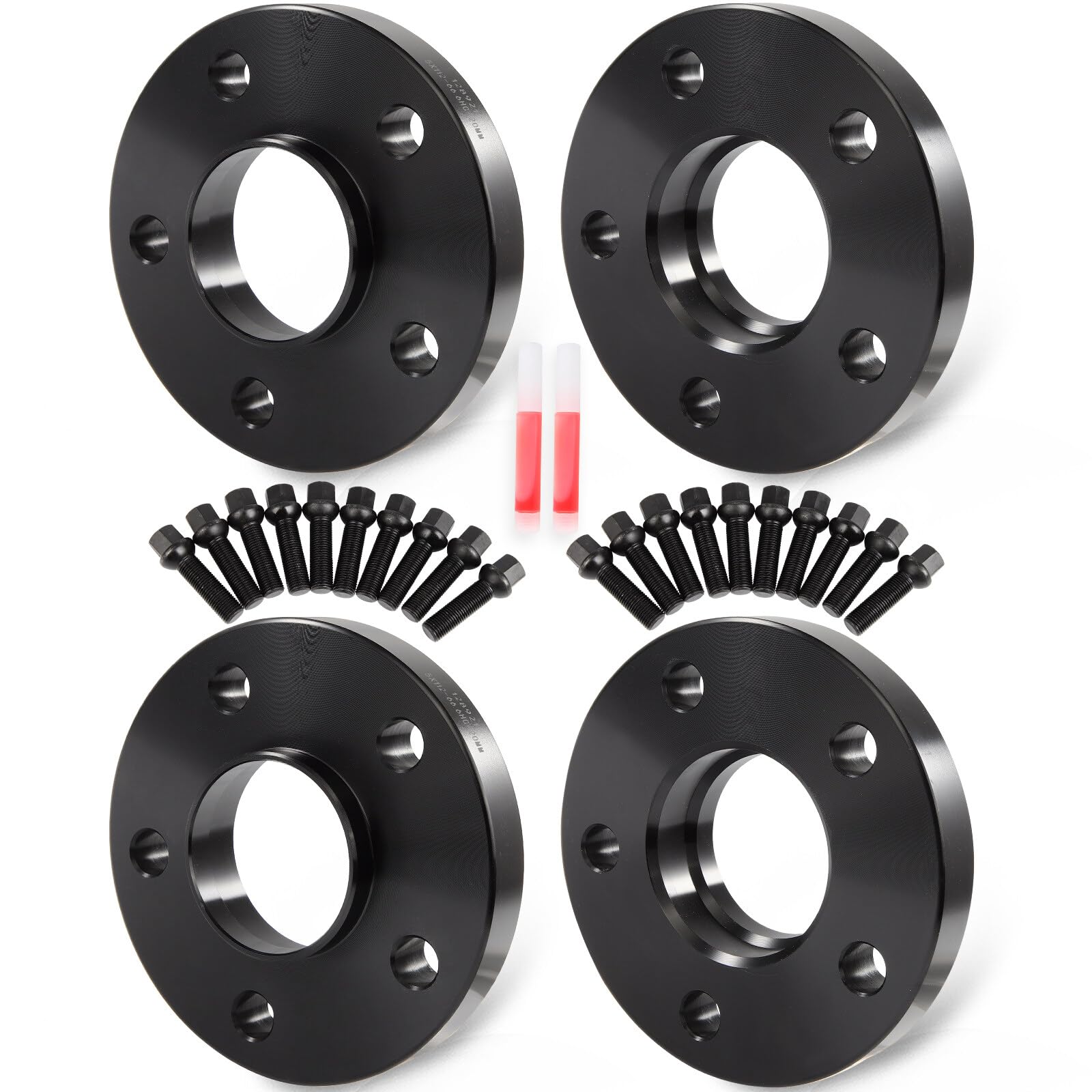 Photo 1 of ECCPP 5x112 to 5x112 Wheel Spacers hubcentric 20mm 5 lug Fit for Au-di A5 2008-2016 for Au-di A5 Quattro 2008-2016 for Au-di A6 2012-2017-4PCS