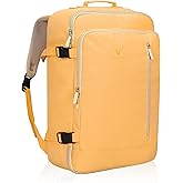 Hynes Eagle Carry on Backpack 38L Large Travel Backpack for Women Flight Approved Weekender Bag Laptop Backpack Men 15 inches Yellow