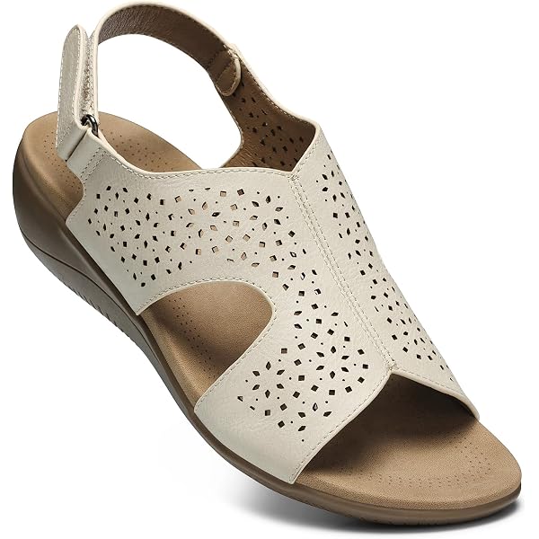 Sandals Women SelenePair Women's Arch Support Walking Flat Sandals Comfort Orthotic Sandals Women Arch Support