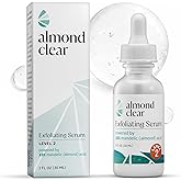 Almond Clear Mandelic Acid Level 2 Serum &ndash; Extra Strength Treatment for Body Acne, Folliculitis, and Ingrown Hairs &ndash; Buttocks Clearing Dark Spot Remover &ndash; 1 Fl Oz