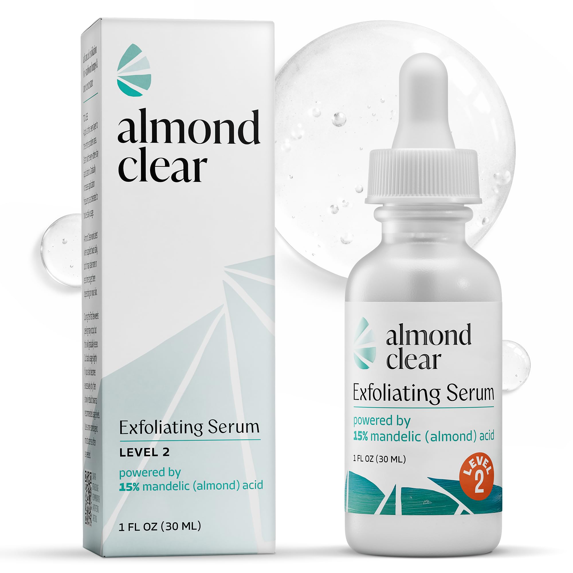 Almond Clear Body Clearing Serum, Level 2 - Advanced Formula for Severe Body Spots, Folliculitis - 30 ml