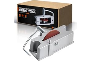 ROGIERRA 66785 66786 Manual Piston Ring Filer, piston ring grinder, engine piston ring filer tool, piston ring cutting wheel filing Includes 120 Grit Carbide Grinding Wheel