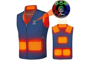 DOACE Heated Vest for Men & Women, Smart heated Jacket (Battery Not Included)