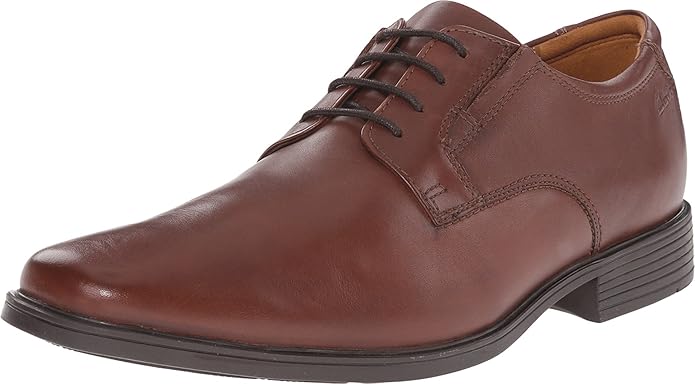 clarks men's tilden plain derbys