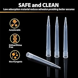 4E's USA 10ml Pipette Tips Autoclavable Disposable