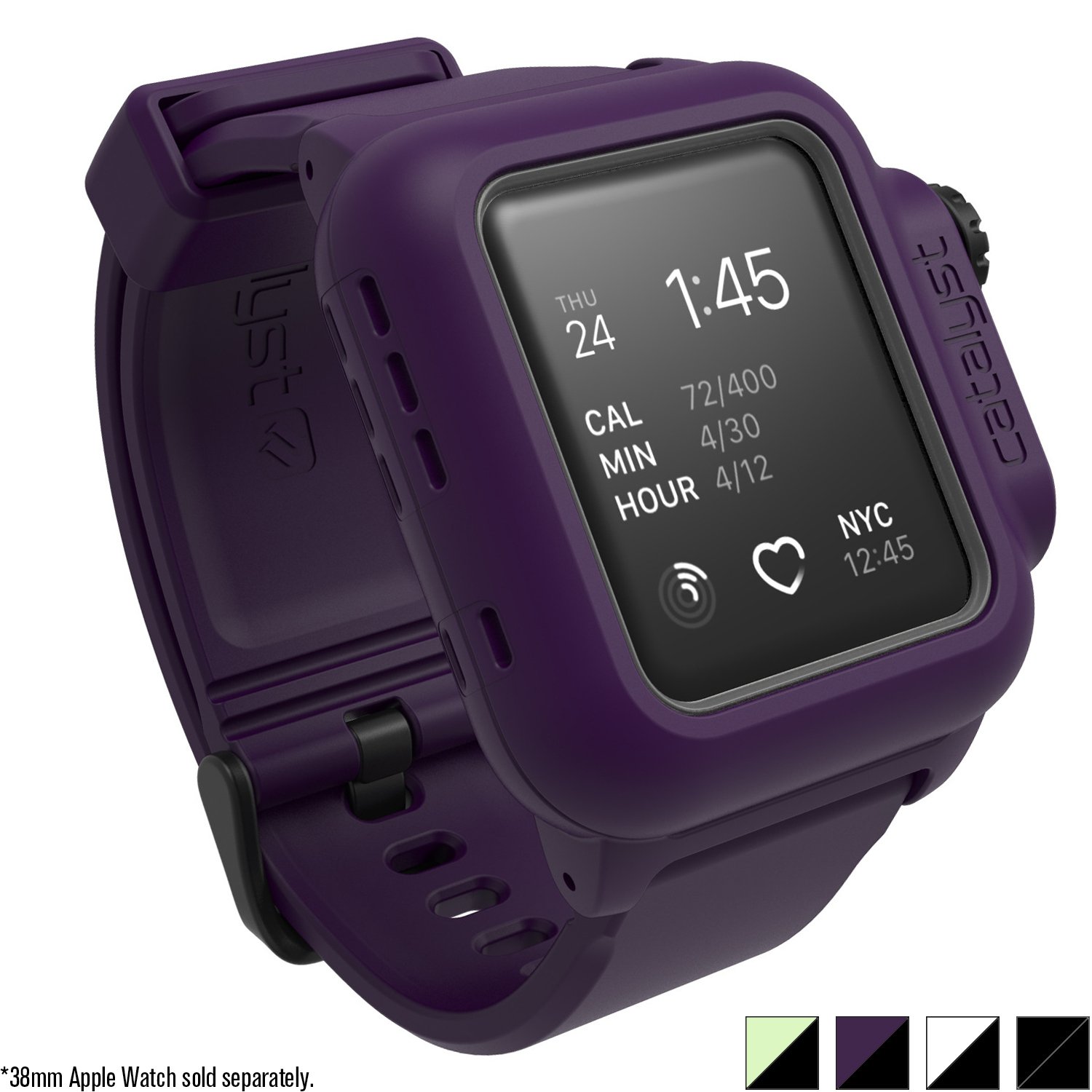Catalyst Case For Apple Watch 38mm Series Waterproof Shock