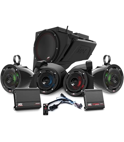 Amazon.com: MTX 5-SPEAKER AUDIO SYSTEM FOR 2014+ POLARIS RZR