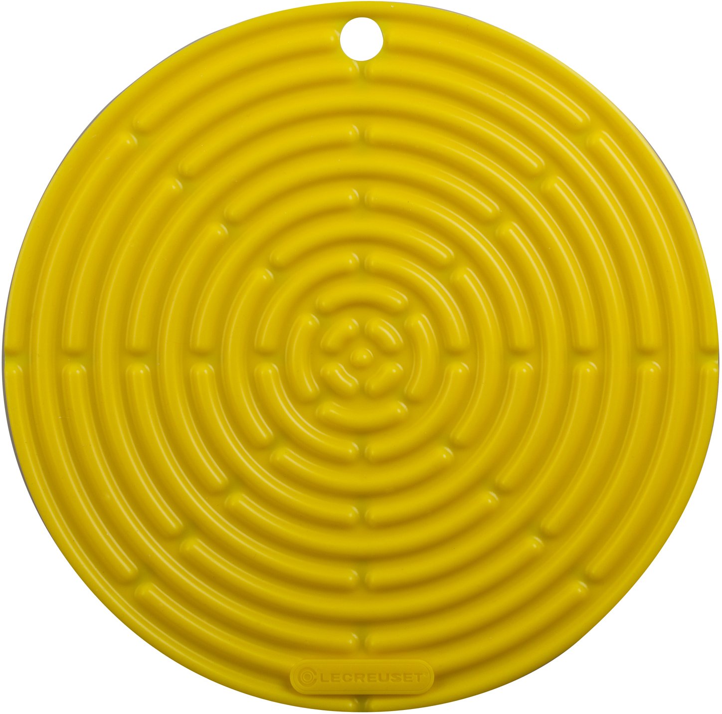 Le Creuset Cool Tool, Pot Holder/Trivet, Silicone, Round, 20 cm, Soleil, 93000230403200 — image 1