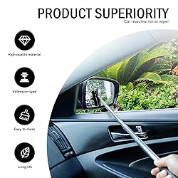 Tesnaao 1 PC Car Rearview Mirror