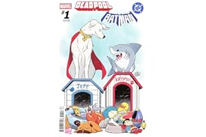 Marvel/DC: Deadpool/Batman #1D VF/NM ; Marvel comic book | Jeff the Landshark Krypto Gurihiru