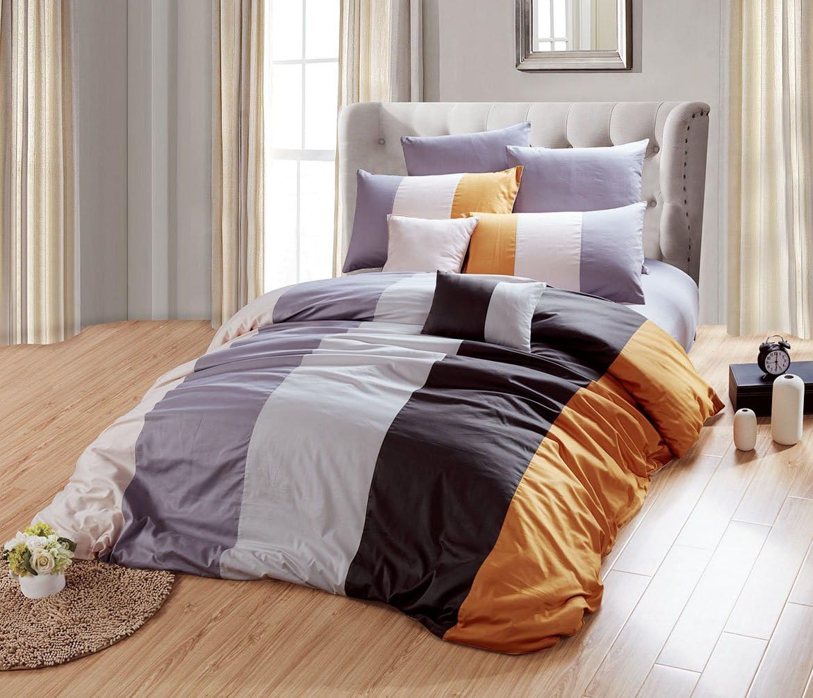 3 Piece Bedding Collection Set Queen Size Hypoallergenic