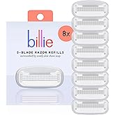 Billie Women’s Razor Refill Blades 5-Blade Cartridges - 8 count