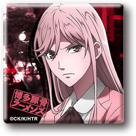 Amazon 博多豚骨ラーメンズ スクエア缶バッジ 林憲明 アニメ 萌えグッズ 通販