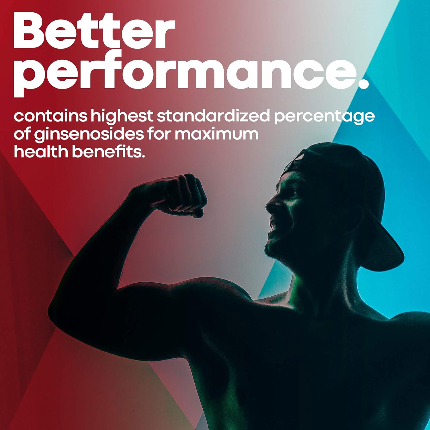 High Strength Korean Red Panax Ginseng Capsules 1500 mg Supplement -120 Vegan Pills High Ginsenosides Powder Extract to Boost Energy, Endurance, Mood, Performance: Health & Personal Care