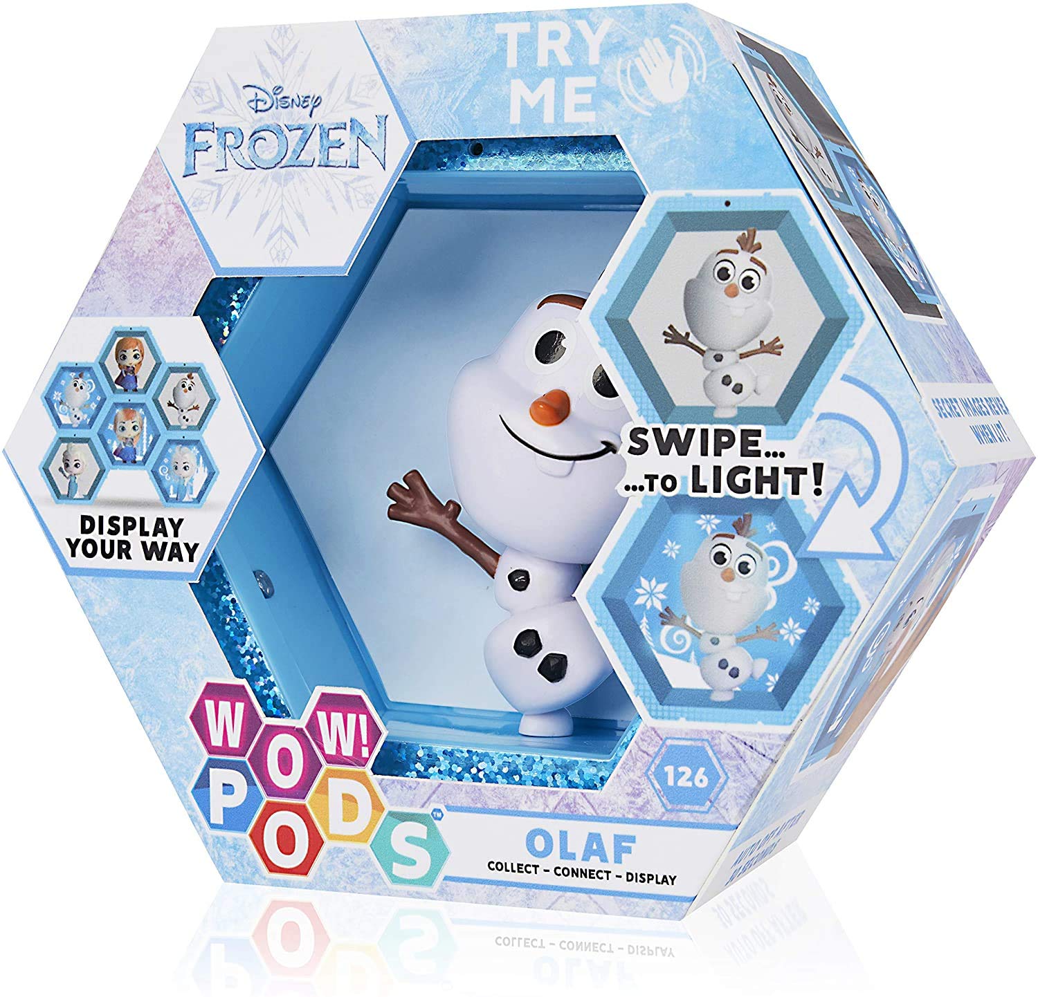 WOW! PODS Official Disney Light-Up Bobble-Head Figure | Collectable Toy (Frozen | Olaf) — image 1