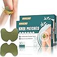 MYMULIKE 60 Count Knee Patches, Warming Herbal Patches for Knee, 12H Heat Patches Long Lasting Reduce Joint Uncomfortable, Wormwood Extract Sticker for Knee, Joint, Back, Neck, Shoulder