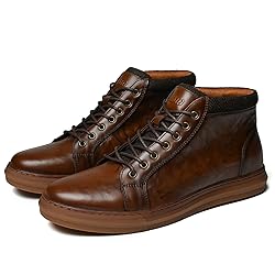 Arkbird Mens Leather Sneaker Fashion Classic Casual