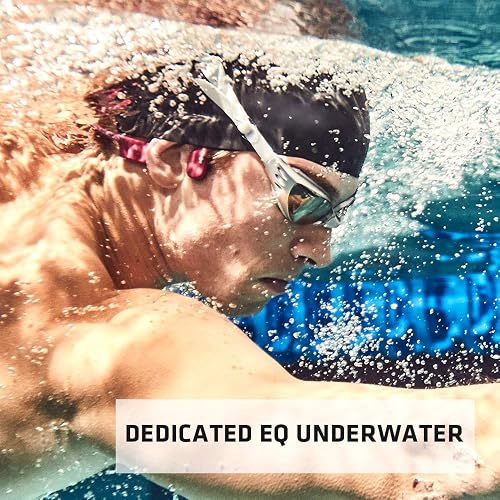 swim cap aftershokz swim headphones
