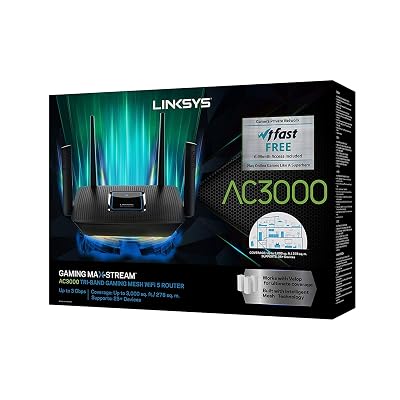 Buy Linksys Mr9000 Mesh Wifi Router Tri Band Router Wireless Mesh Router For Home Ac3000 Future Proof Mu Mimo Fast Wireless Router Online In Thailand B07y45v3tk