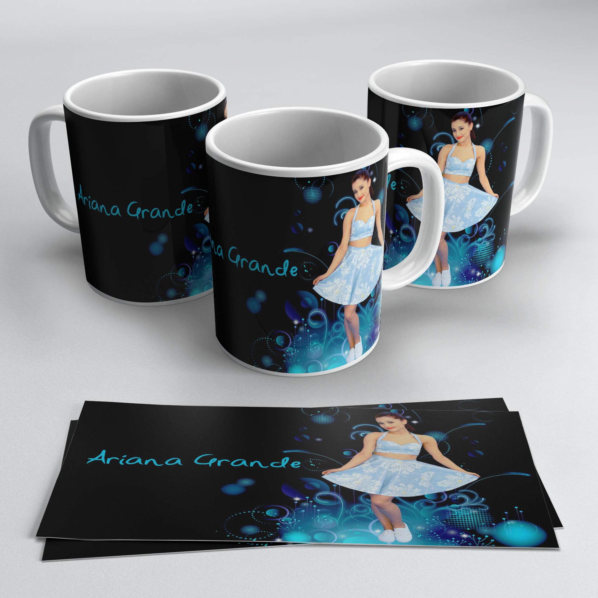 TusPersonalizables.com Ariana Large Mug (Fiesta Blue)