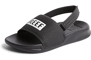 REEF Toddler/Little Kid One Slide Sandal, Lightweight & Water Friendly, Backstrap