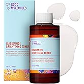 Good Molecules Niacinamide Brightening Toner with Arbutin, 4 fl oz | Brightens and evens the look of skin tone, refines texture, and minimizes the look of pores.