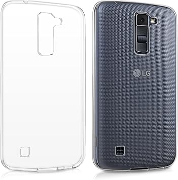2018 Gel Tpu lisa Funda para LG K10 Protector de cristal
