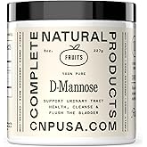 D Mannose Powder Supplement 8oz - Powder D Mannose for Urinary Tract & Bladder Health Support, Bulk Easy Mix Formula, 115 Servings, No Fillers, Non GMO & Gluten Free Support, Kosher Certified Made USA