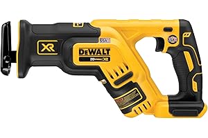 DEWALT 20V MAX* XR Reciprocating Saw, Compact, Tool Only (DCS367B) , Black