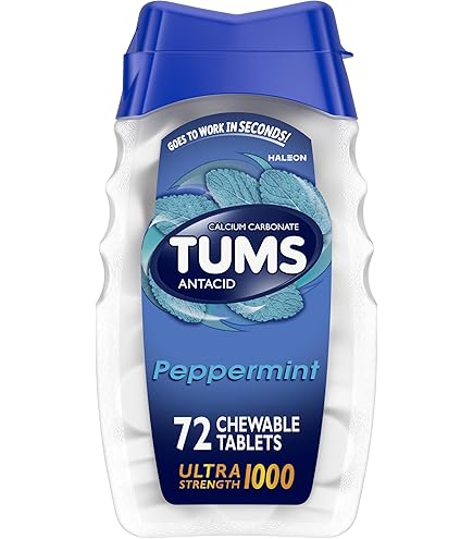 Amazon.com: TUMS Ultra Strength Chewable Antacid Tablets for
