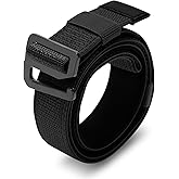 UKDAA Conceal Carry Belt for Men - 1.5" EDC CCW Nylon Gun Belts for Mens- Hybrid Design Rigid Gear Support & Flexible Comfort