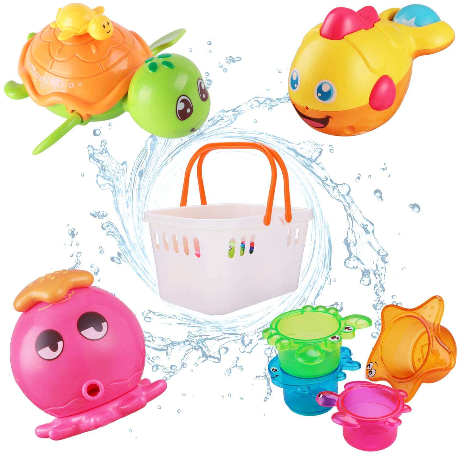 wind up water toys
