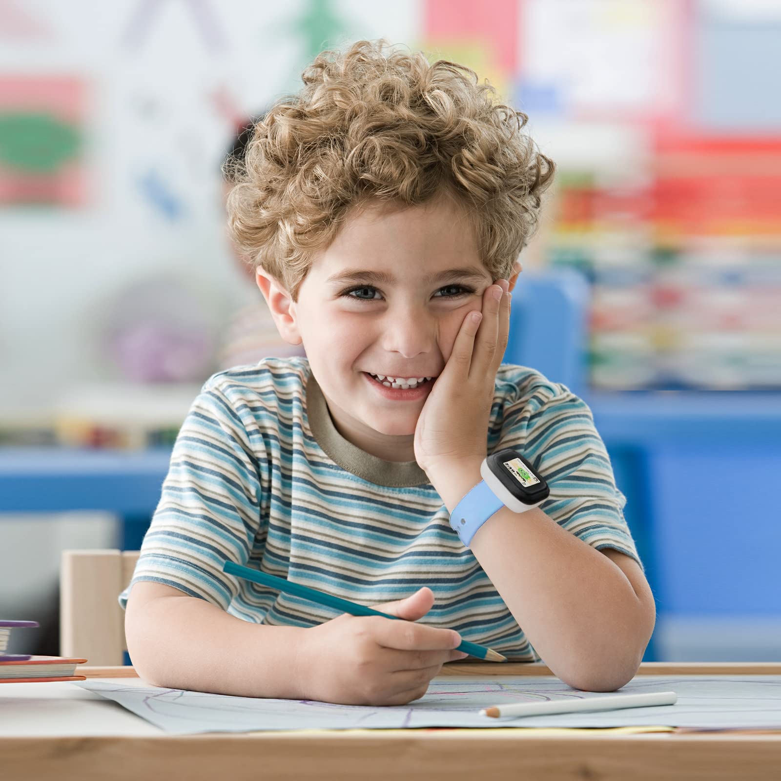 NewJourney Compatible with SyncUP Kids Watch 2/1 Band, Soft Silicone Watch Bands Compatible with T-Mobile Sync UP Kids Watch for Boys Girls