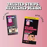 T-Zone Charcoal Bamboo Nose Pore Strips 6 Pack Blackhead Remover Unclogs Pores view 6