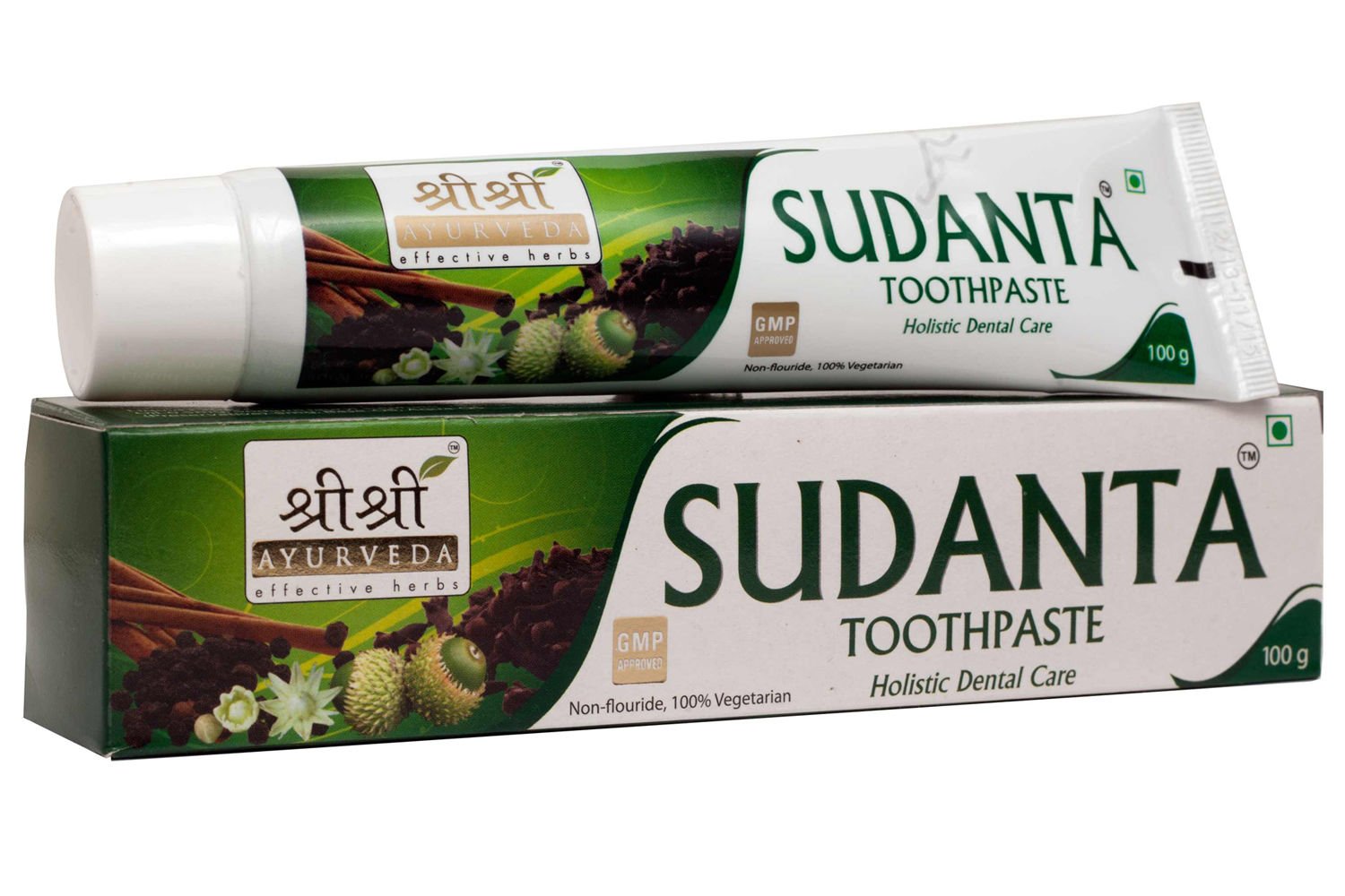 Sri Sri Tattva SUDANTA Toothpaste, 200g, Non Fluoride 100% Vegetarian