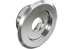 REPELFIRE Retrofit Recessed Fire Sprinkler Escutcheon 1/2 in. IPS - Split 3 Piece in Chrome Plated - Depth Adjustment Range up to 3/4 in. for Fire Sprinkler Trim