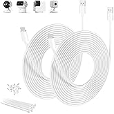 Basesailor Blink Mini 2 Power Cord 20FT/2Pack,Extra Long USB A to USB C Charging Cable USBC Extension 2.0 for Eufy SoloCam C2