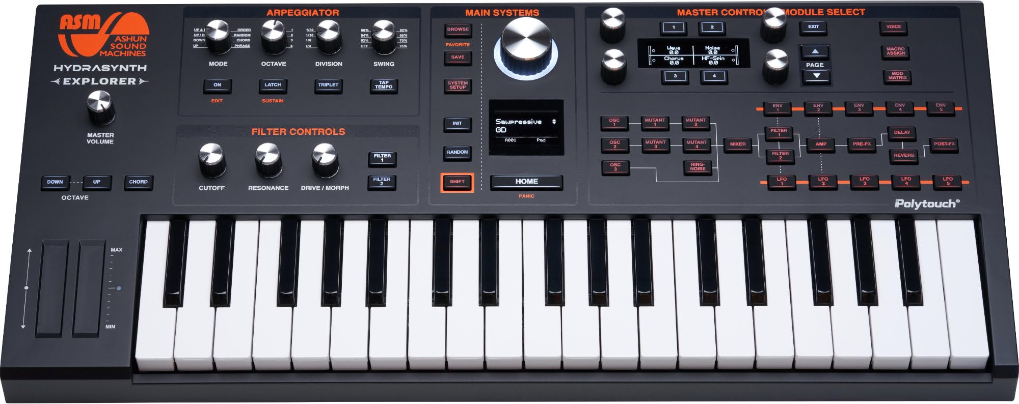 ASM Hydrasynth Explorer 37-Key Digital Polyphonic
