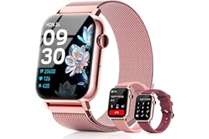 Smart Watches for Women, 1.83" HD Smartwatch Compatible with Android & iOS, 120+ Sport Modes, Fitness Tracker with Heart Rate