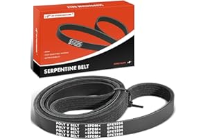 A-Premium Engine Serpentine Drive Belt Compatible with Ford, Chevrolet, GMC, Jeep, BMW, Cadillac, Lincoln, Mercury, Pontiac C
