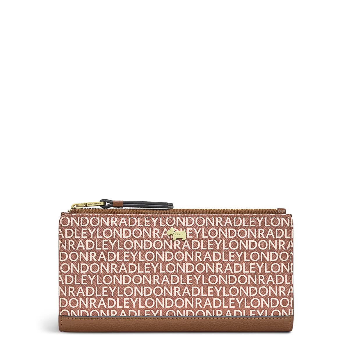RADLEY Signature Logo Large Bifold Matinee Purse in Indus Tan