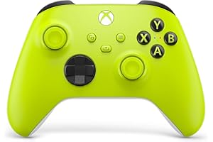 Xbox Core Wireless Gaming Controller – Electric Volt – Xbox Series X|S, Xbox One, Windows PC, Android, and iOS