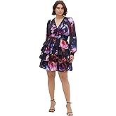 City Chic Women's Plus Size Dress - Kailey Print Mini