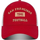 Embroidered Football Trucker Hat Snapback Unisex Mesh Back Cap for Football Fans Gifts